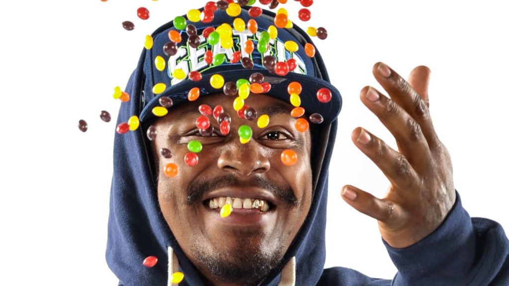 Skittles and The Seattle Seahawks Collaboration